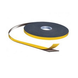 3mm x 10mm Black Double Sided Security Tape 25m