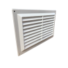 Louvre Vent With Fly Screen 9x6 White