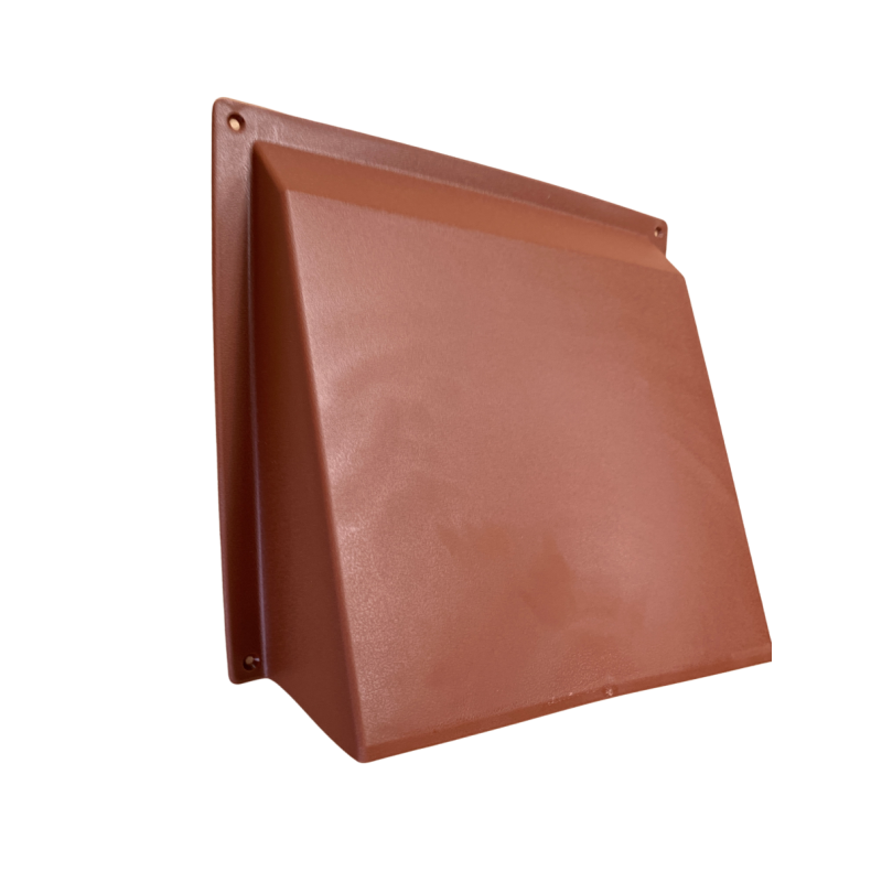 External Air Vent Cowl 255 x 230 (9x9) Brown