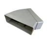 45° Bend – Horizontal Rectangular Duct