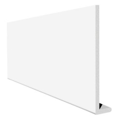 5Mtr 200mm Reveal / Cover Board - White