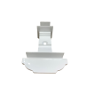 Eurocell  Scotia 70mm Mullion End Cap White