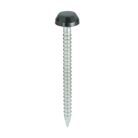 30 x 2.1 Polymer Headed Pins - A4 Stainless Steel - Black