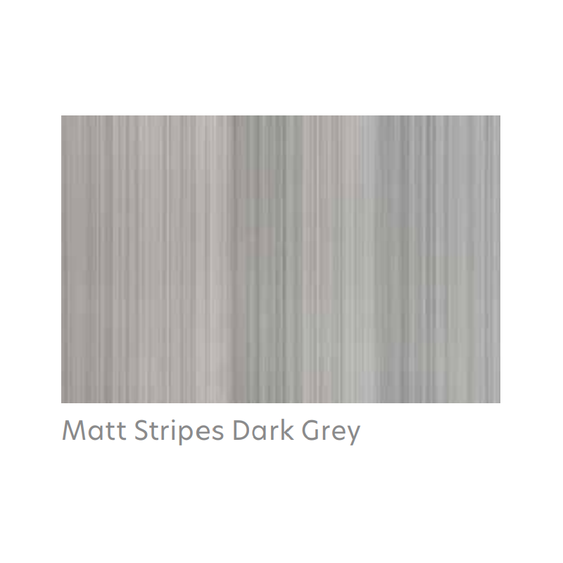 Matt Stripes Dark Grey Neptune 2.4m x 1m 1000 Mega Panel