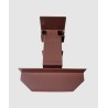 Rehau 70mm Mullion End Cap Brown