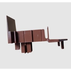Rehau 70mm Mullion End Cap Brown